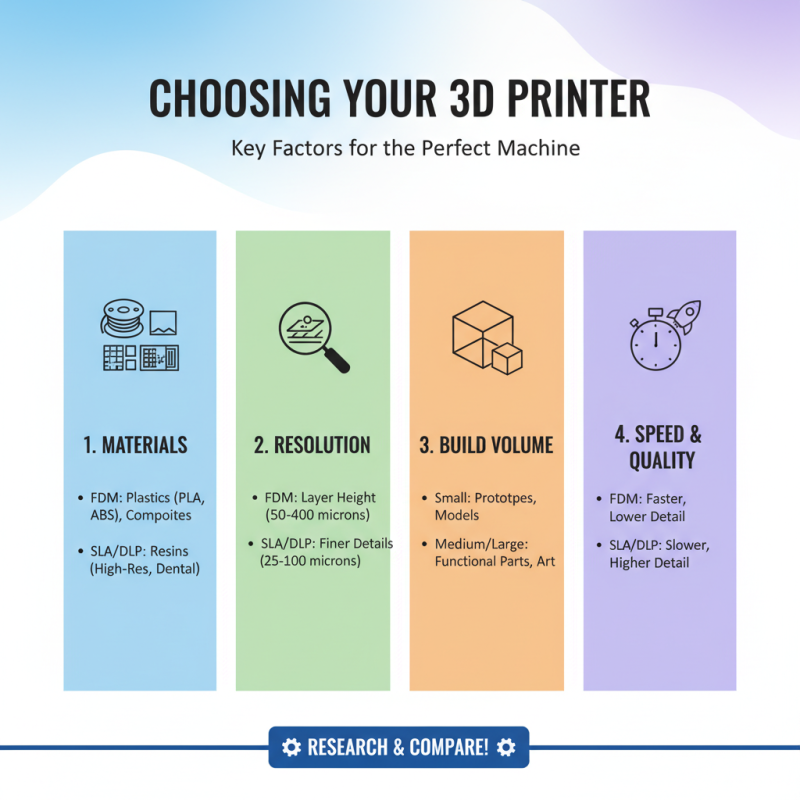 How to Choose the Best 3D Printing Machine for Your Needs