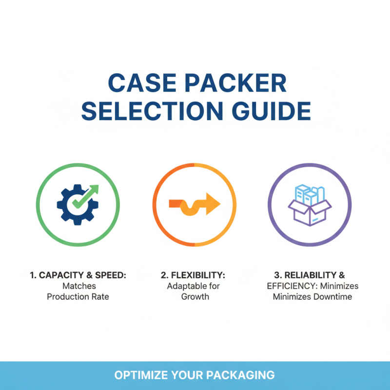How to Choose the Right Case Packer Machine for Your Packaging Needs
