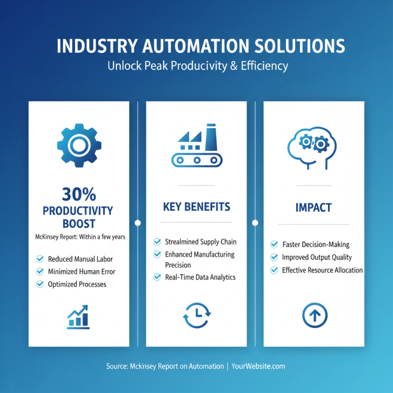 Top Industry Automation Solutions for Boosting Efficiency and Productivity