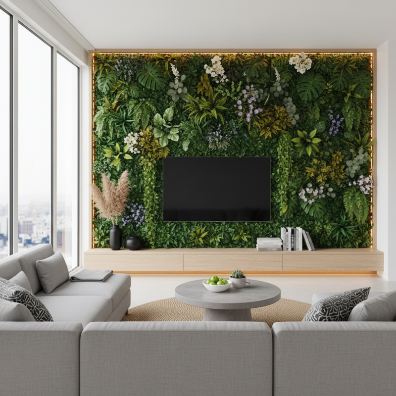 How to Create a Stunning Artificial Plant Wall for Your Home Decor