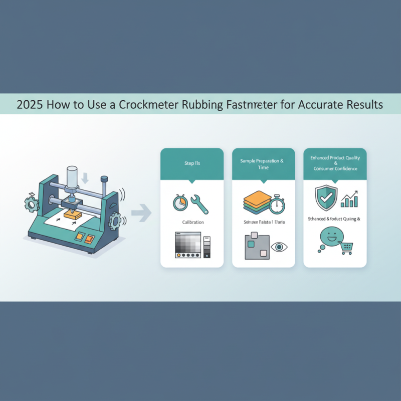 2025 How to Use a Crockmeter Rubbing Fastness Tester for Accurate Results