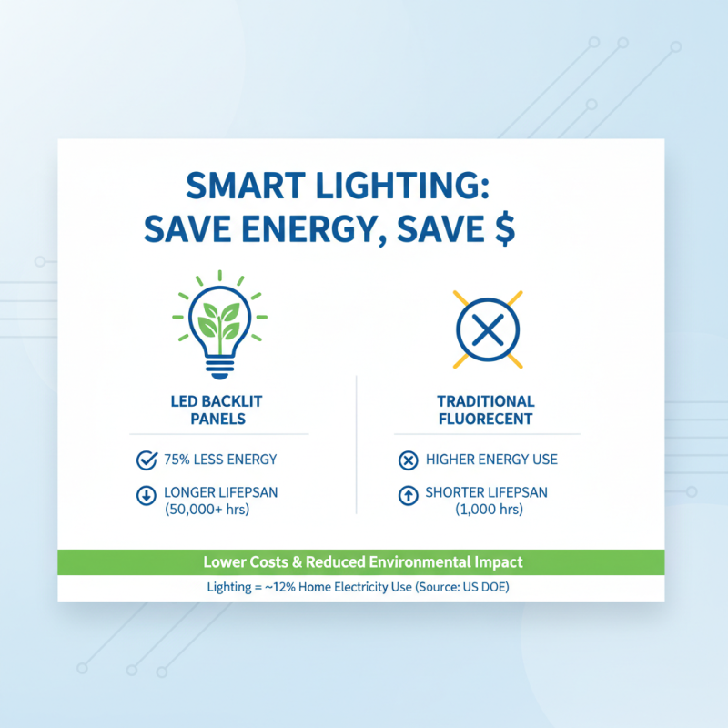 How to Choose the Best Backlit Panel for Your Home or Office Setup