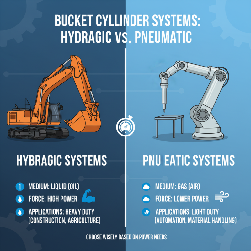 Understanding Bucket Cylinders Types and Their Applications in Various Industries