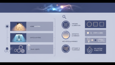 How to Choose the Best Panel Lights for Your Home or Office Lighting Needs