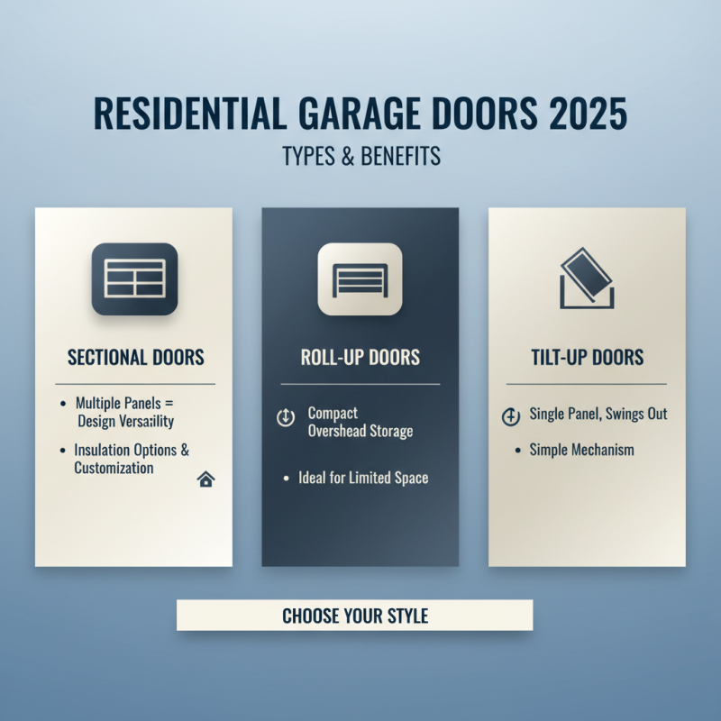 How to Choose the Best Residential Garage Doors for Your Home in 2025