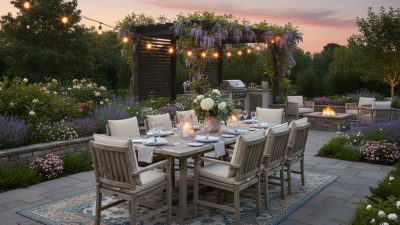 Top Garden Dining Set Ideas for Outdoor Entertaining and Style