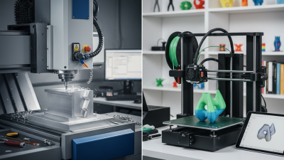 What is the Difference Between CNC Machine and 3D Printer for Beginners