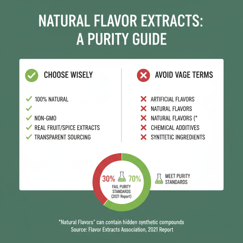 Top 10 Tips for Choosing Natural Flavor Extracts for Your Recipes