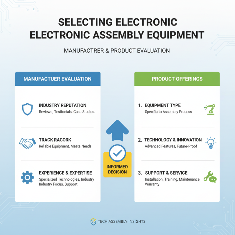 How to Choose the Best Electronic Assembly Equipment for Your Needs