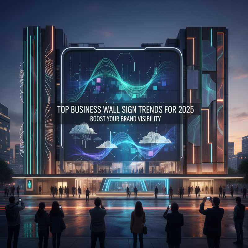 Top Business Wall Sign Trends for 2025: Boost Your Brand Visibility!
