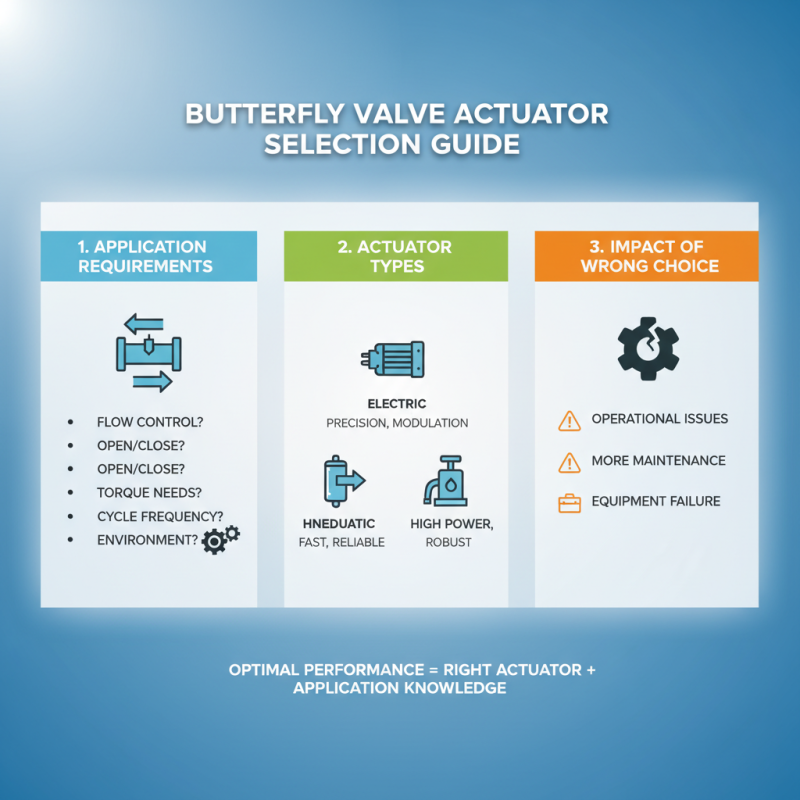 How to Choose the Right Butterfly Valve Actuator for Your Application