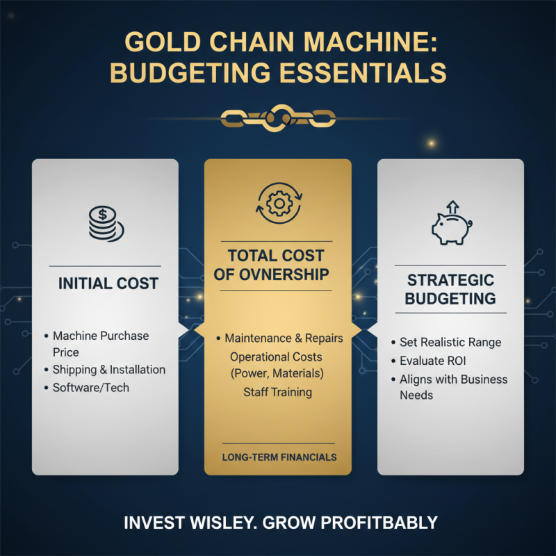 Top 10 Tips for Choosing the Best Gold Chain Machine for Your Needs