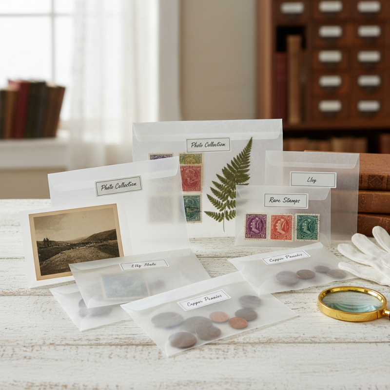 How to Use Glassine Envelopes for Safe Storage and Presentation of Items