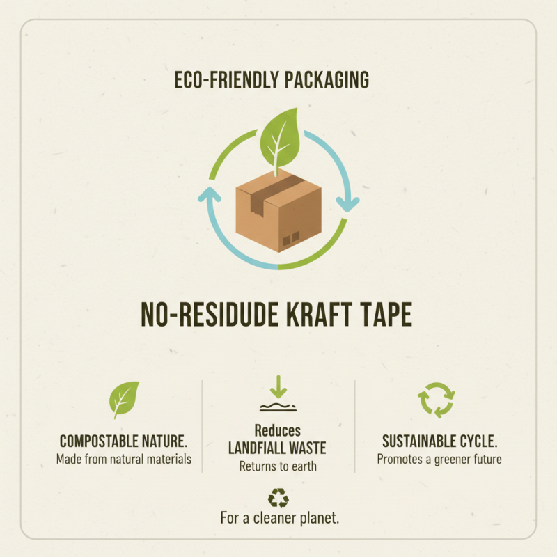 Top 10 Benefits of No Residue Kraft Tape for Your Everyday Needs