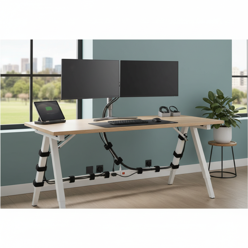 Why Cable Management is Essential for a Tidy and Efficient Work Environment