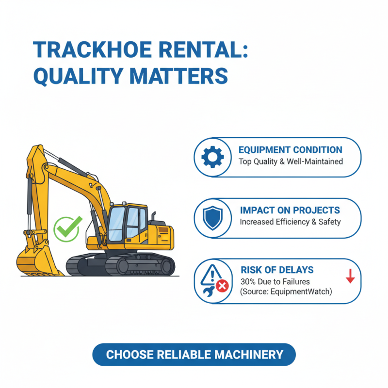 Top 10 Tips for Choosing the Best Trackhoe Rental Service for Your Project