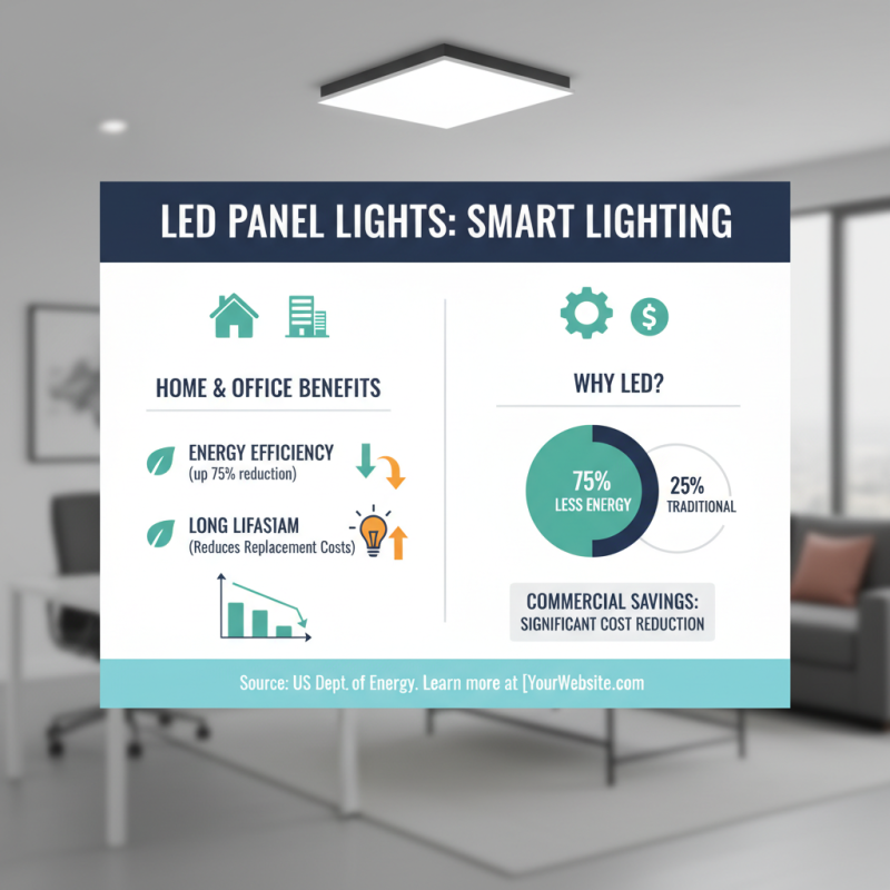 How to Choose the Best Panel Lights for Your Home or Office Lighting Needs