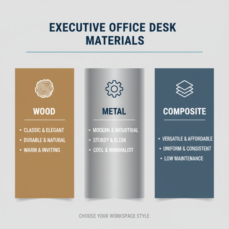 2025 How to Choose the Perfect Executive Office Desk for Your Workspace