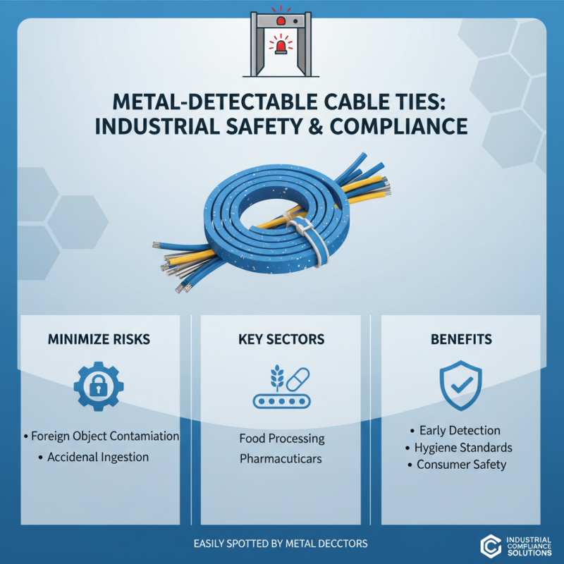 2025 Top Metal Detectable Cable Ties for Safety and Compliance in Industries