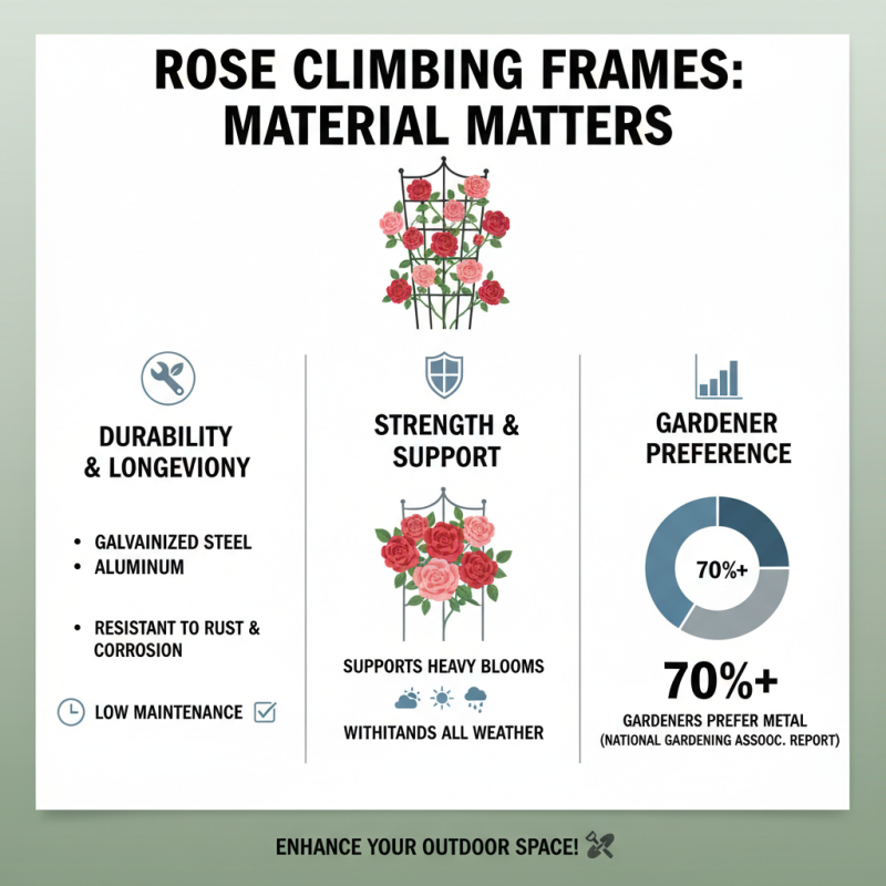 Top 10 Rose Bush Climbing Frames for a Stunning Garden Display