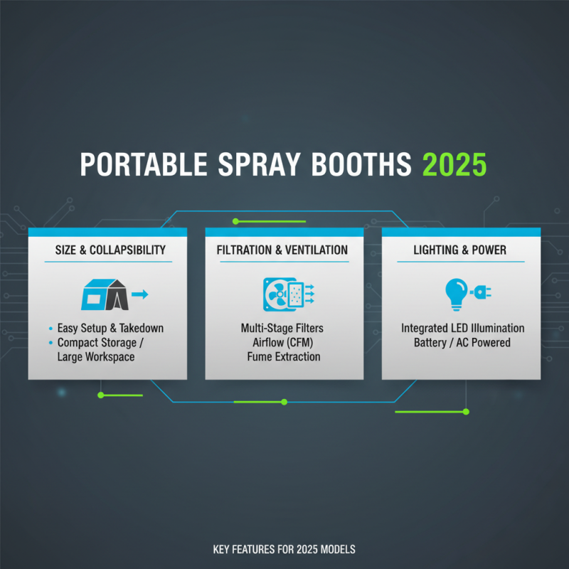 Top 5 Portable Spray Booths for 2025: What to Look For?