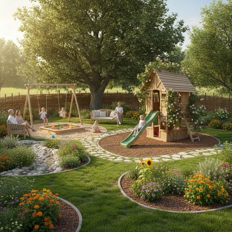 How to Create a Fun and Safe Garden Play Area for Kids at Home