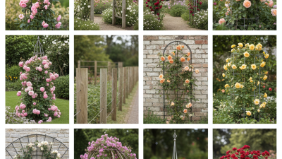 Top 10 Rose Bush Climbing Frames for a Stunning Garden Display