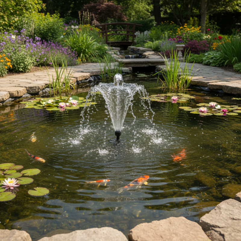 How to Choose the Best Small Floating Fountain for Your Pond