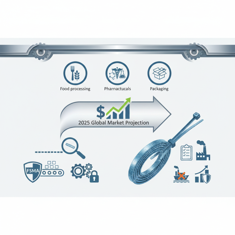 2025 Top Metal Detectable Cable Ties for Safety and Compliance in Industries