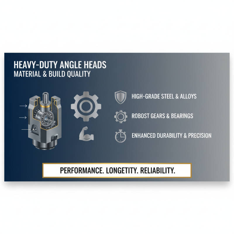 How to Choose the Best Heavy Duty Angle Head for Your Machining Needs