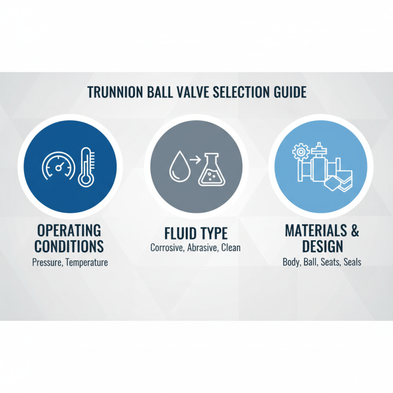 How to Choose the Right Trunnion Ball Valve for Your Application