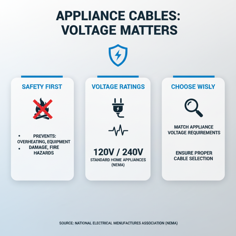 Top 10 Appliance Cables You Need for Safe and Efficient Use
