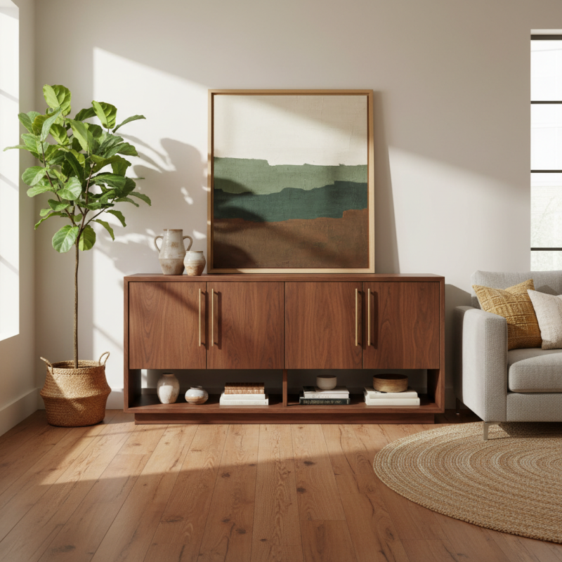 How to Choose the Perfect Solid Wood Credenza for Your Home Decor