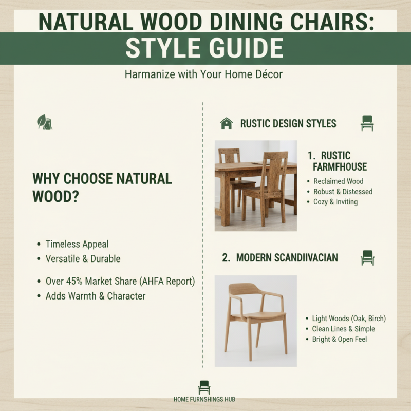 How to Choose the Best Natural Wood Dining Chairs for Your Home