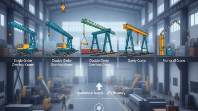 Top Overhead Crane Types: Choosing the Right One for Your Needs