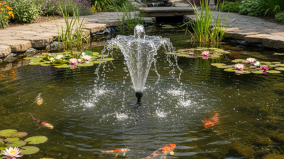 How to Choose the Best Small Floating Fountain for Your Pond