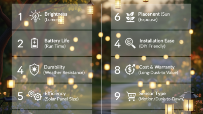 10 Essential Tips for Choosing the Best Garden Solar Lights for Your Yard