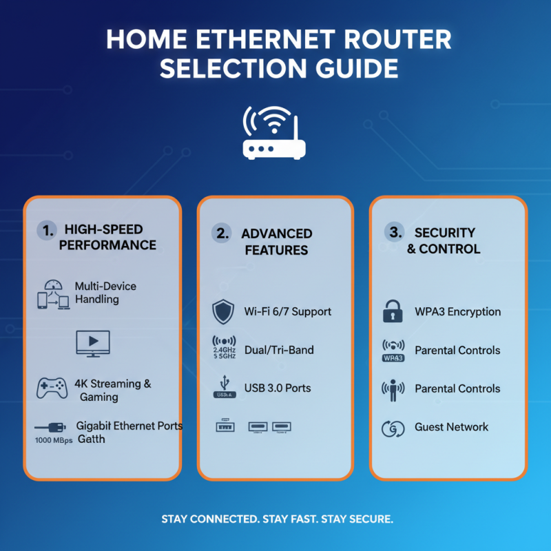 How to Choose the Best Ethernet Router for Your Home Network Needs