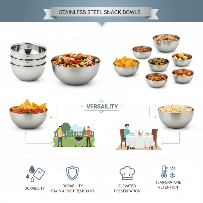 Best Stainless Steel Snack Bowls for Every Occasion and How to Choose Them