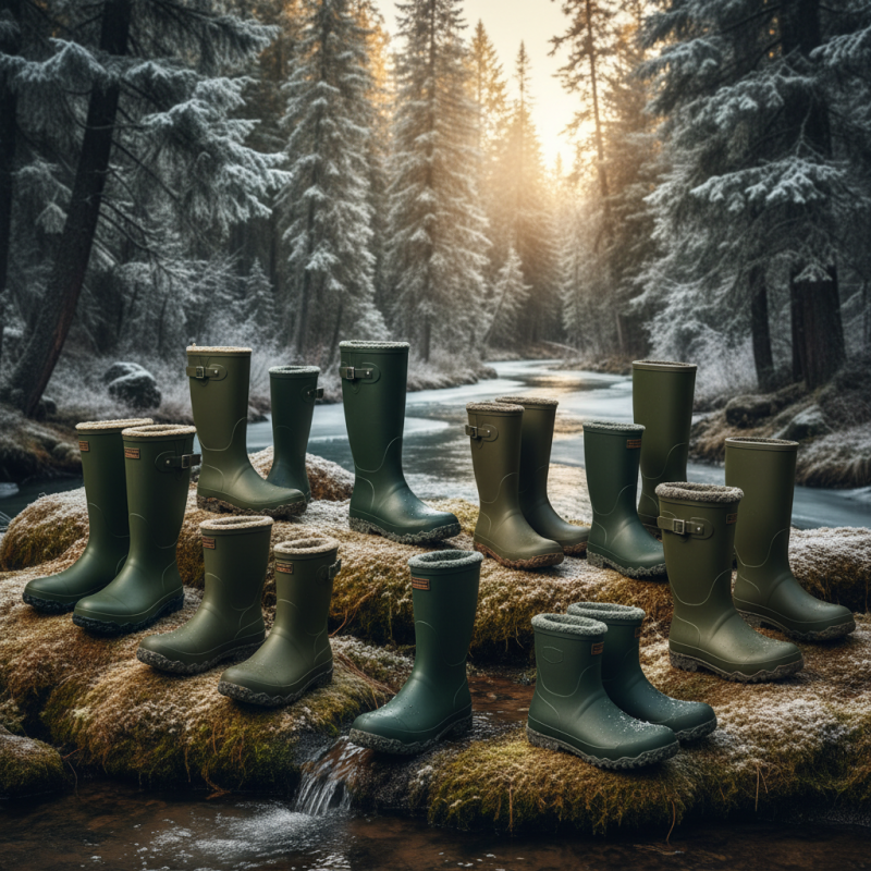 Top 10 Green Insulated Rubber Boots for Ultimate Comfort and Warmth
