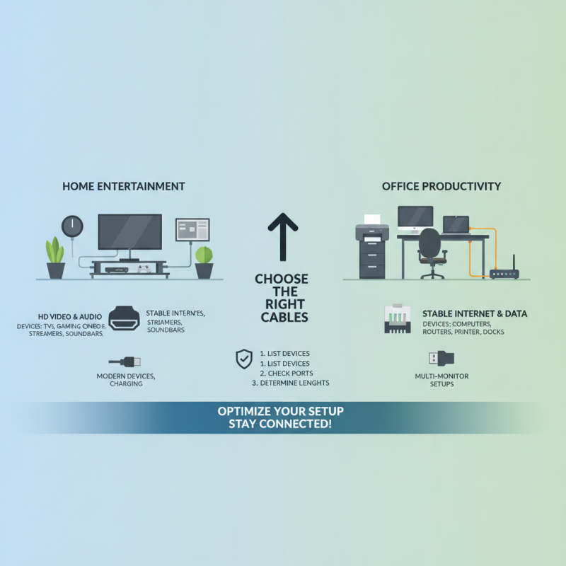 How to Choose the Best Cable Solutions for Your Home and Office Needs