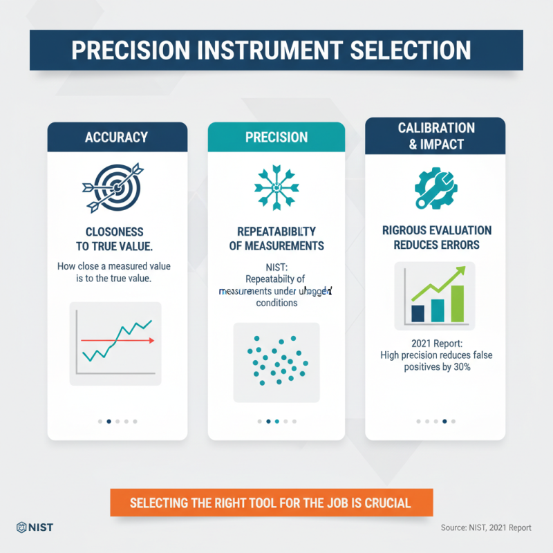 How to Choose the Right Precision Instruments for Your Needs