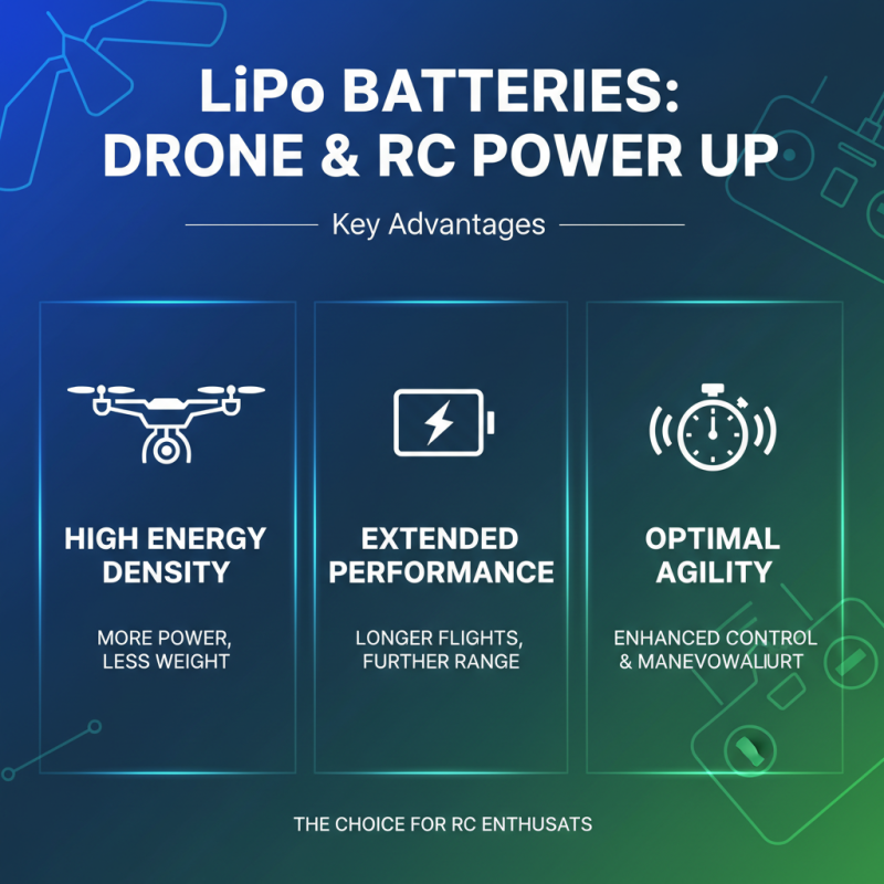 Why Choose Lipo Battery for Your Drone and RC Vehicle Needs