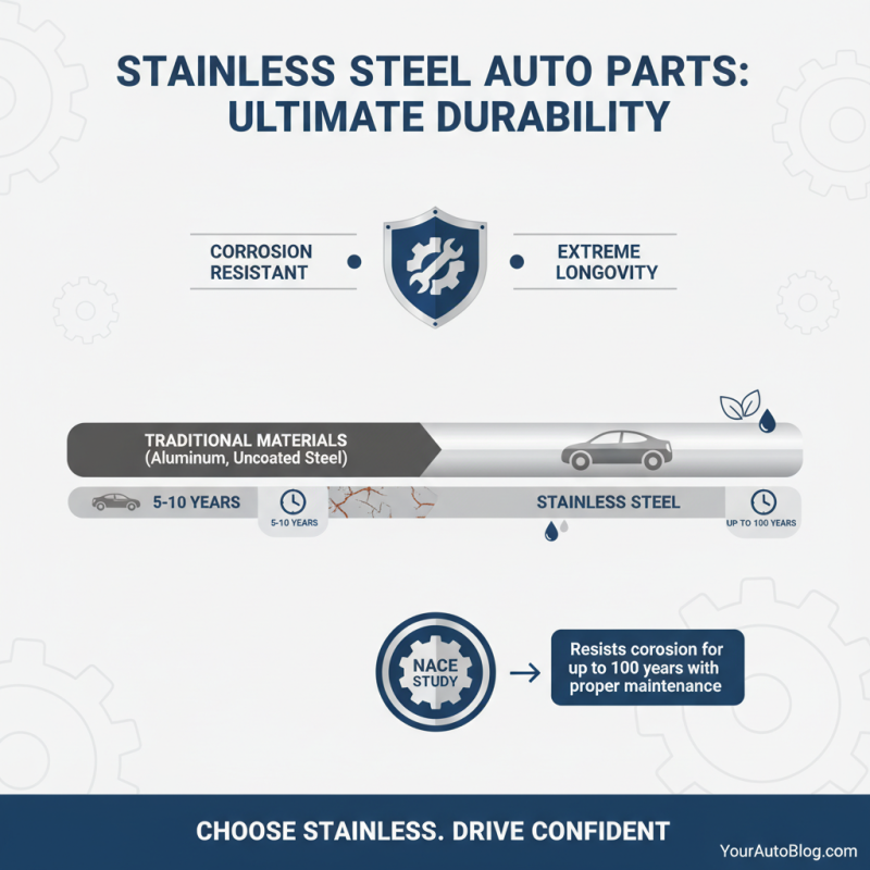 Why Choose Stainless Steel Auto Parts for Your Vehicle Maintenance Needs