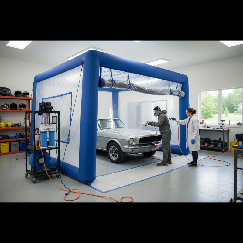 Top 5 Portable Spray Booths for 2025: What to Look For?