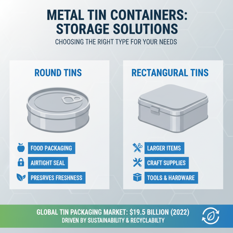 How to Choose the Best Metal Tin Containers for Your Storage Needs