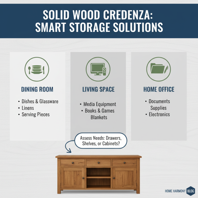 How to Choose the Perfect Solid Wood Credenza for Your Home Decor