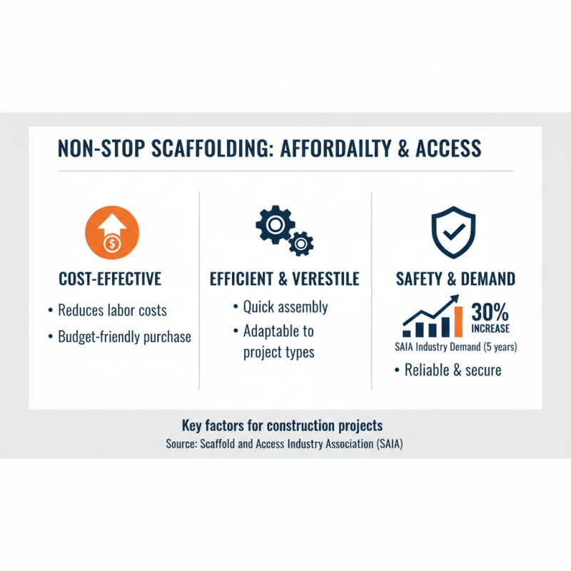 Discover Affordable Non Stop Scaffolding for Sale: Buy Now for Your Project!