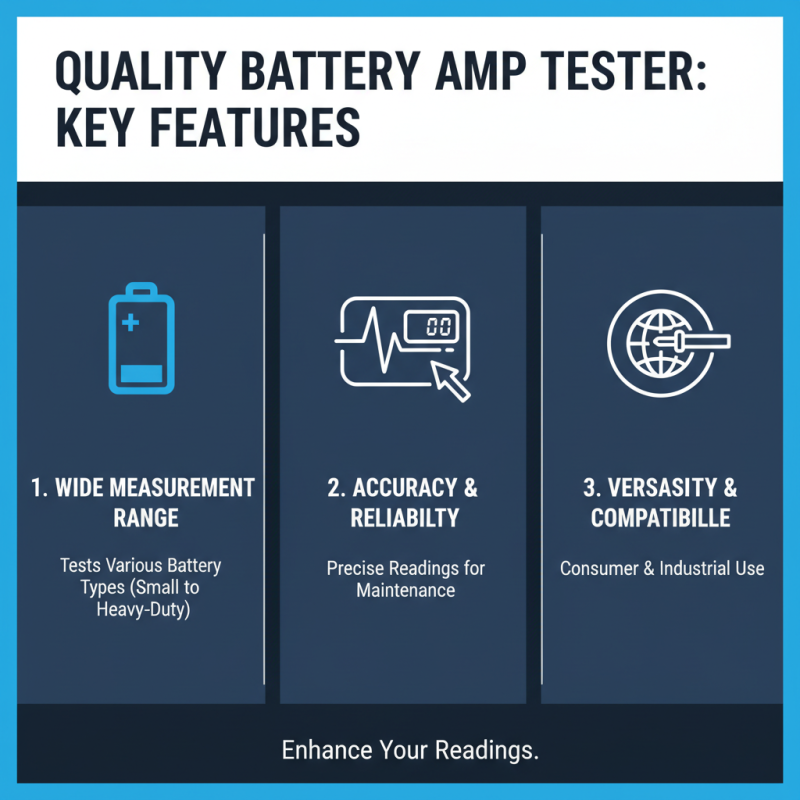 Top Tips for Choosing the Best Battery Amp Tester for Accurate Readings