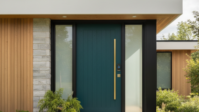 2025 Top Trends in Exterior Doors for Your Home Upgrade